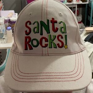 Santa Rocks! White and Red Cap/National Entertainment Network